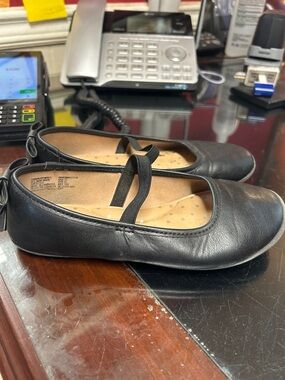 wonder nation Black Mary Jane Ballet Flats for Kids size 13